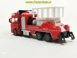 ماکت کامیون اسکانیا آتشنشانی بالابر (6699G)