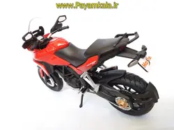 (سایز بزرگ) ماکت فلزی موتورسیکلت دوکاتی (DUCATI MULTISTRADA 1200S BY MAISTO)(1/12)