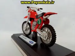 ماکت فلزی موتورسیکلت هوندا (Honda CR250R BY WELLY)(1/18)