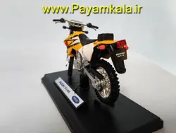 ماکت فلزی موتورسیکلت سوزوکی (SUZUKI DR-Z400S  BY WELLY)(1/18)