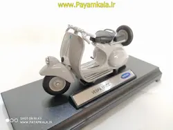 ماکت فلزی موتورسیکلت وسپا(VESPA 125CC BY WELLY)(1/18)