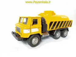 اسباب بازی کامیون تانکردار روسی (GAZ) زرد پیام کالا فروشنده اسباب بازی و ماکت