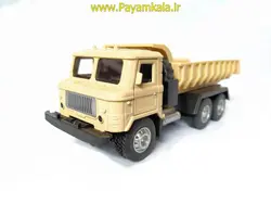 اسباب بازی کامیون کمپرسی روسی (GAZ) آبی پیام کالا فروشنده اسباب بازی و ماکت
