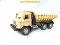 اسباب بازی کامیون کمپرسی روسی (GAZ) آبی پیام کالا فروشنده اسباب بازی و ماکت