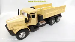 کامیون اسباب بازی نفربر (REO) رنگ کرم پیام کالا فروشنده اسباب بازی و ماکت