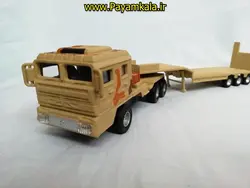 ماکت فلزی تریلی جنگی حمل تانک kdw ،خرید ماکت فلزی تریلی جنگی حمل تانک kdw