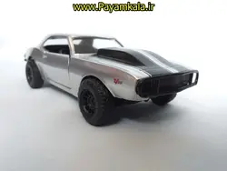 (جعبه دار) ماکت شورلت کامارو ( 1967 CHEVY CAMARO BY JADA) طوسی