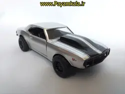 (جعبه دار) ماکت شورلت کامارو ( 1967 CHEVY CAMARO BY JADA) طوسی
