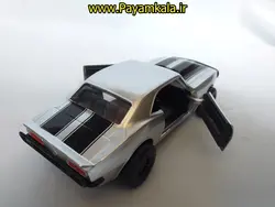 (جعبه دار) ماکت شورلت کامارو ( 1967 CHEVY CAMARO BY JADA) طوسی