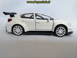 (جعبه دار) ماکت سوبارو (MR.LITTLE NOBODYS SUBARU WRX STI BY JADA) سفید