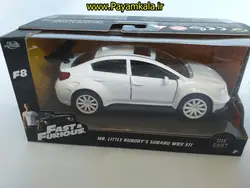 (جعبه دار) ماکت سوبارو (MR.LITTLE NOBODYS SUBARU WRX STI BY JADA) سفید