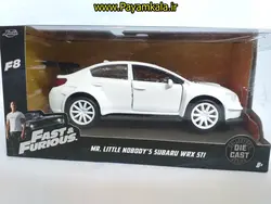 (جعبه دار) ماکت سوبارو (MR.LITTLE NOBODYS SUBARU WRX STI BY JADA) سفید