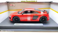 ماکت آئودی (Audi R8 V10 BY MAISTO 1:18) قرمز