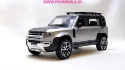 ماکت لندرور دیفندر(LAND ROVER DEFENDER By CHEZHI)(CZ132A)نقره ای