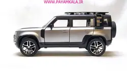 ماکت لندرور دیفندر(LAND ROVER DEFENDER By CHEZHI)(CZ132A)نقره ای