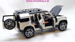ماکت لندرور دیفندر(LAND ROVER DEFENDER By CHEZHI)(CZ132A) سفید