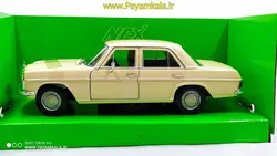 ماکت ماشین فلزی مرسدس بنز 220 (1:24)(MERCEDES BENZ 220 BY WELLY) کرم
