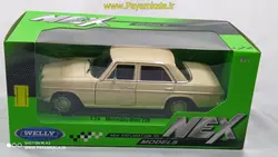 ماکت ماشین فلزی مرسدس بنز 220 (1:24)(MERCEDES BENZ 220 BY WELLY) کرم
