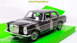 ماکت ماشین فلزی مرسدس بنز 220(1:24) (MERCEDES BENZ 220 BY WELLY) مشکی
