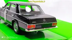 ماکت ماشین فلزی مرسدس بنز 220(1:24) (MERCEDES BENZ 220 BY WELLY) مشکی