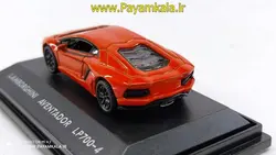 ماکت مینیاتوری لامبورگینی (1:87)(LAMBORGHINI AVENTADOR LP700-4 BY WELLY) نارنجی