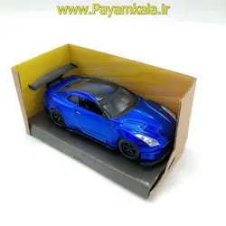 (جعبه دار) ماکت ماشین نیسان (GTR) آبی روشن