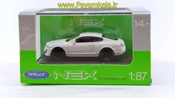 ماکت مینیاتوری بنتلی ( Bentley Continental SuperSports By WELLy)(1:87) سفید