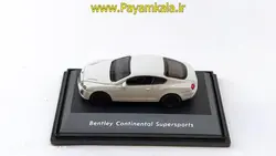 ماکت مینیاتوری بنتلی ( Bentley Continental SuperSports By WELLy)(1:87) سفید