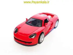 ماکت فلزی عقب کش اسپرت چراغدار (کد 12D) طرح 03 قرمز