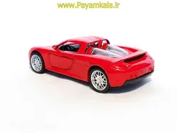 ماکت فلزی عقب کش اسپرت چراغدار (کد 12D) طرح 03 قرمز