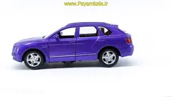ماشین بنتلی بنتایگا مولینر چراغ چشمک زن (KINGS TOY-5168) بنفش