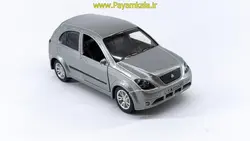 ماشین اسباب بازی تیبا2 (هاچبک) موزیکال-چراغدار نوک مدادی  (1:32)طرح 02