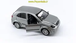 ماشین اسباب بازی تیبا2 (هاچبک) موزیکال-چراغدار نوک مدادی  (1:32)طرح 02