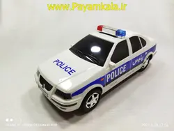 ماشین پلاستیکی سمند پلیس درج (467) سفید