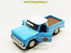 ماشین فلزی وانت آمریکایی قدیمی حمل خوراک (CHEVROLET PICKUP BY TINY WINY) آبی روشن
