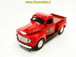 ماشین فلزی وانت آمریکایی قدیمی حمل شیر (CHEVROLET PICKUP BY TINY WINY) قرمز