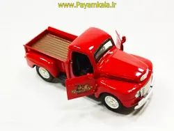 ماشین فلزی وانت آمریکایی قدیمی حمل شیر (CHEVROLET PICKUP BY TINY WINY) قرمز