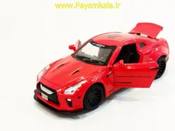ماکت نیسان (NISSAN GTR MINIAUTO)(3223-12B) اسپرت قرمز