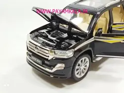 (جعبه دار) ماکت تویوتا لندکروز (TOYOTA V8 CHEZHI)(CZ123) مشکی
