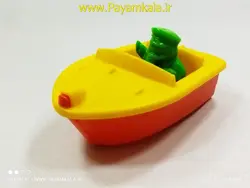اسباب بازی قایق موتوری نیکو (قرمز)