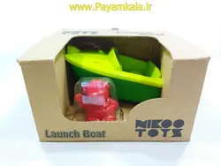 اسباب بازی قایق موتوری نیکو (سبز)