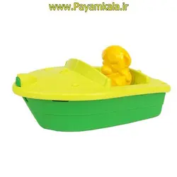اسباب بازی قایق موتوری نیکو (سبز)