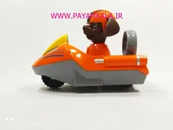 (سایز متوسط)سگ نگهبان فلزی موزیکال چراغدار زوما(A003L)