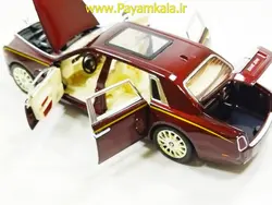 ماکت فلزی رولزرویس ( ROLLS ROYCE CHEZHI)(1:24)(116ACZ) قرمز
