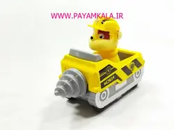 (سایز متوسط)سگ نگهبان فلزی موزیکال چراغدار رابل(A003L)