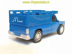 اسباب بازی ماشین نیسان سالار پلاستیکی رنگ آبی