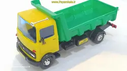 کامیون اسباب بازی مینی خاور طلقی زرد سبز