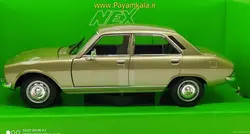 ماکت ماشین پژو 504 (1:24)(PEUGEOT 504 1975 BY WELLY) بژ
