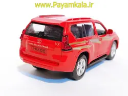 ماشین اسباب بازی پرادو(KINGS TOY-6188) قرمز