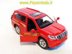 ماشین اسباب بازی پرادو(KINGS TOY-6188) قرمز